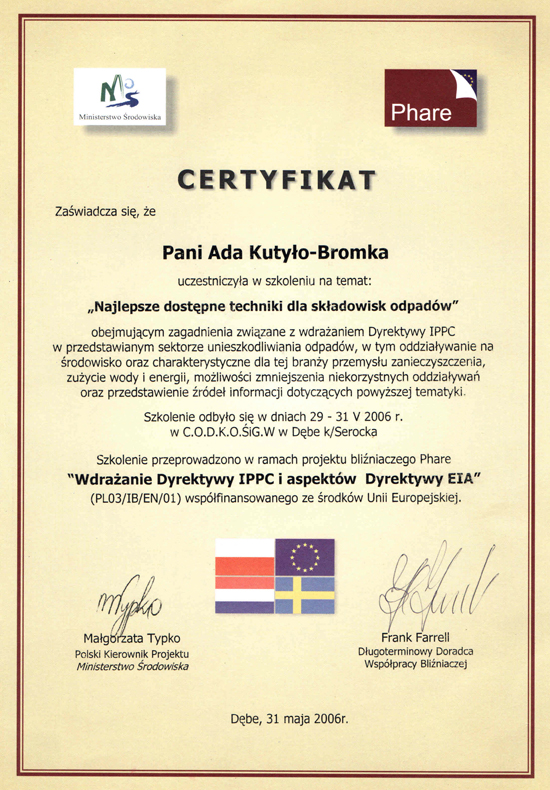 certfikat